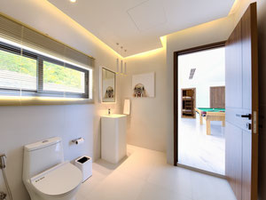 მოდერნული 4 საძინებელი აუზის ვილა პანორამული ოკეანის ხედით ჩავენგში — უძრავი ქონების ყიდვა და მფლო ბელებისგან GEOLN.COM. ფოტო 6