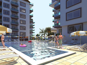 Apartament nad morzem w Turcji, Antalyi, Gazipasa — Wyszukiwarka nieruchomości od deweloperów i właścicieli GEOLN.COM. Zdjęcie 5