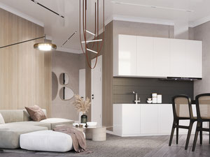 Квартира з оздобленням під ключ, 2-кімнатна, в Іспанському кварталі, Тбілісі – Здача в грудні 2027 року — Пошуковик нерухомості від забудовників і власників GEOLN.COM. Фото 11