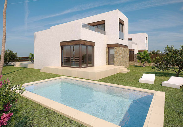 Villa 3 bedrooms 123 m² in Finestrat, Spain