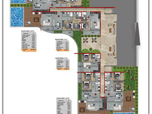 Piso 1 habitación 44 m² en Alanya, Turquía — Encuentre propiedades fuera del plan o reventa de bienes inmuebles directamente de desarrolladores y propietarios GEOLN.COM. Foto 37