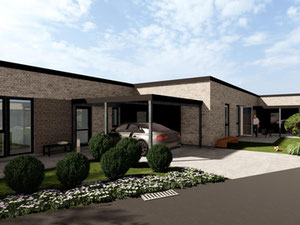 Real estate in Klosterlunden raekkehuse — look at the real estate search engine GEOLN.COM. Photo 2