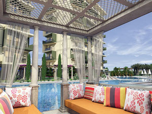 公寓 1 卧室 50 平方米，位于土耳其阿拉尼亚 — 来自开发商和业主的房地产搜索引擎 GEOLN.COM. 照片 9