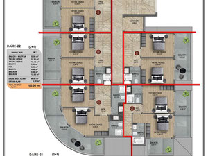 Piso 1 habitación 44 m² en Alanya, Turquía — Encuentre propiedades fuera del plan o reventa de bienes inmuebles directamente de desarrolladores y propietarios GEOLN.COM. Foto 39