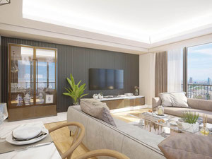 טורקיה. איסטנבול. דירת יוקרה בשטח של 79מ"ר במתחם מגורים חדש — חיפוש נדל"ן מפרטי ומקבלן GEOLN.COM. תמונה 5