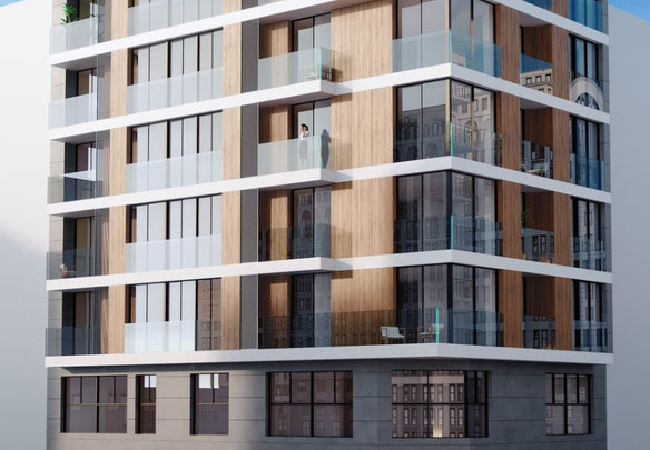 דירה 3 חדרי שינה 101 מ"ר בסנטה פולה, ספרד