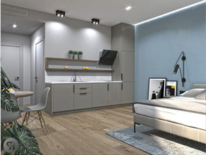 Studio Mziuri Gardens (Mziuri Gardens) — Wyszukiwarka nieruchomości od deweloperów i właścicieli GEOLN.COM. Zdjęcie 9