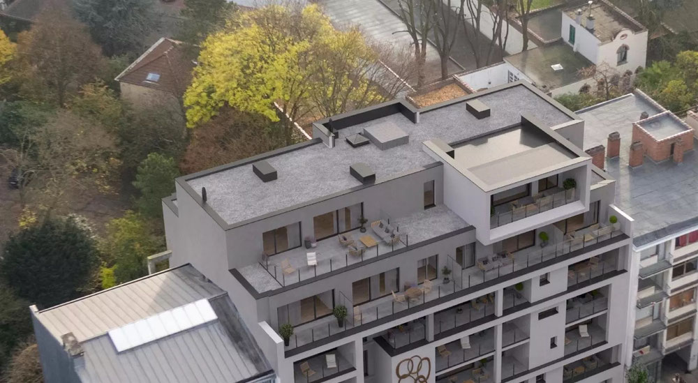 Real estate in Penthouses Ixelles — look at the real estate search engine GEOLN.COM. Photo 1