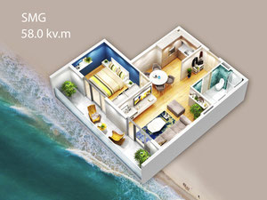 Real estate in SMG PALACE — look at the real estate search engine GEOLN.COM. Photo 19