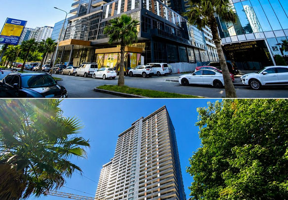 Zum Verkauf steht eine 3-Zimmer-Wohnung in der Intourist Residence