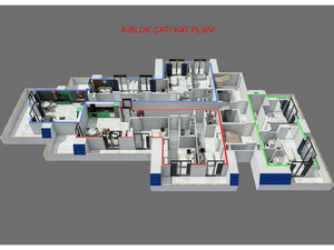 公寓 1 卧室 50 平方米，位于土耳其阿拉尼亚 — 来自开发商和业主的房地产搜索引擎 GEOLN.COM. 照片 130