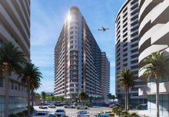 ბინა 1+1, სავაჭრო ცენტრის "გრანდ მოლის" მახლობლად