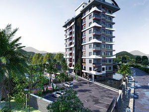 公寓 1 卧室 40 平方米，位于土耳其阿拉尼亚 — 来自开发商和业主的房地产搜索引擎 GEOLN.COM. 照片 2