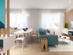 Real estate in Ecocity Krtsanisi — look at the real estate search engine GEOLN.COM. Photo 8