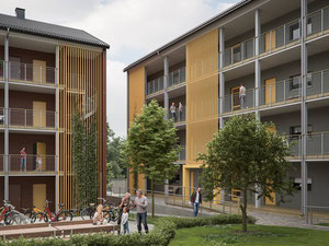 Недвижимость в BoKlok Travbanan — смотрите на поисковике недвижимости GEOLN.COM. Фото 2