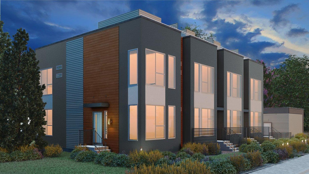 房地产在 Grovenor Townhomes — look at the real estate search engine GEOLN.COM. 照片 1