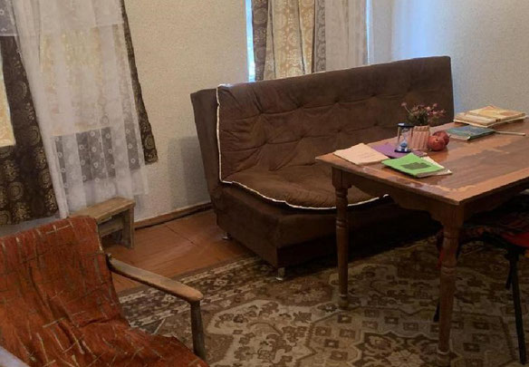 Nutsubidze yamacında 3 odalı daire. Tiflis, Saburtalo'da ucuz daire