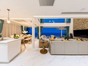 მოდერნული 4 საძინებელი აუზის ვილა პანორამული ოკეანის ხედით ჩავენგში — უძრავი ქონების ყიდვა და მფლო ბელებისგან GEOLN.COM. ფოტო 13