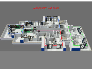公寓 1 卧室 50 平方米，位于土耳其阿拉尼亚 — 来自开发商和业主的房地产搜索引擎 GEOLN.COM. 照片 129