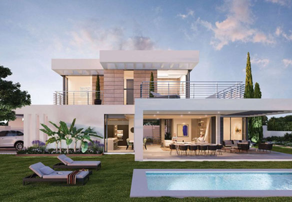 ვილა 4 საძინებელი 221 მ² ფლამინგოში, ესპანეთში