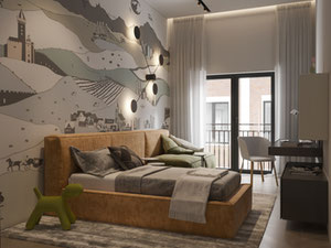 Real estate in Esentai River Townhouse — look at the real estate search engine GEOLN.COM. Photo 9