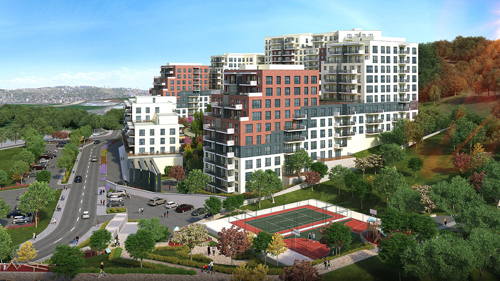 房地产在 Yenikoy Konaklari İstanbul — look at the real estate search engine GEOLN.COM. 照片 1