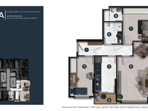 Недвижимость в Bostancı Modern  — смотрите на поисковике недвижимости GEOLN.COM. Фото 12