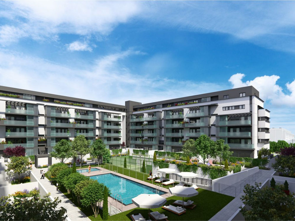 房地产在 Residencial Puerta de Madrid — look at the real estate search engine GEOLN.COM. 照片 1