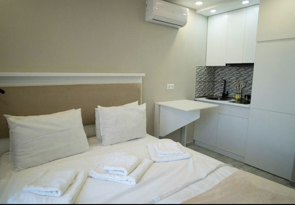 Estudio (Residencia Batumi Sunrise) con vista a la montaña