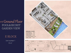 2 卧室公寓 37 平方米，位于土耳其阿拉尼亚 — 来自开发商和业主的房地产搜索引擎 GEOLN.COM. 照片 29