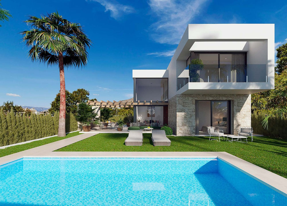 别墅 3 间卧室 148 m² 在 Finestrat, 西班牙 — 来自开发商和业主的房地产搜索引擎 GEOLN.COM. 照片 1