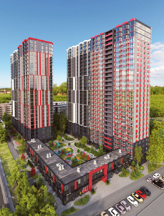 Нерухомість в ЖК 4U — дивіться на пошуковику нерухомості GEOLN.COM. Фото 1