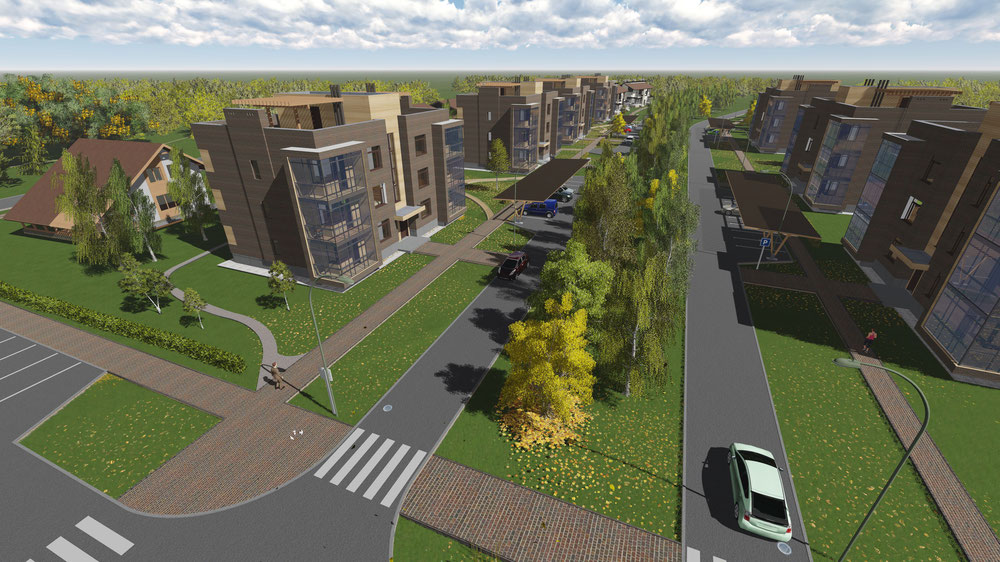 უძრავი კონება Gorki Academpark — გადახედეთ უძრავი ქონების საძიებო სისტემას GEOLN.COM. ფოტო 1