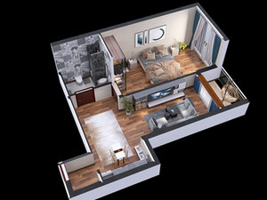 Нерухомість в CROWN GLDANI — дивіться на пошуковику нерухомості GEOLN.COM. Фото 4