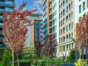 APARTAMENTOS ULTRA LUJOSOS EN KAĞITHANE — Encuentre propiedades fuera del plan o reventa de bienes inmuebles directamente de desarrolladores y propietarios GEOLN.COM. Foto 14