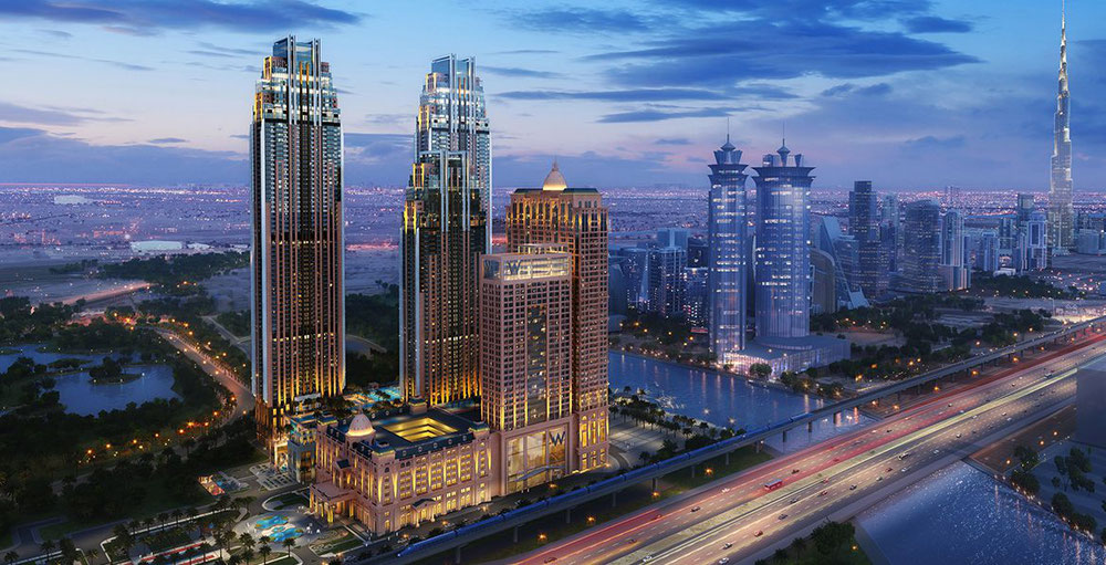 Immobilien in Al Habtoor City — Schauen Sie sich die Immobiliensuchmaschine GEOLN.COM an. Foto 1