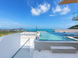 პრემიუმ 4 საძინებელი აუზის ვილა ოკეანისა და მთების ხედებით — უძრავი ქონების ყიდვა და მფლო ბელებისგან GEOLN.COM. ფოტო 27