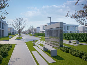 Real estate in hampton Residence Wilanow — look at the real estate search engine GEOLN.COM. Photo 4