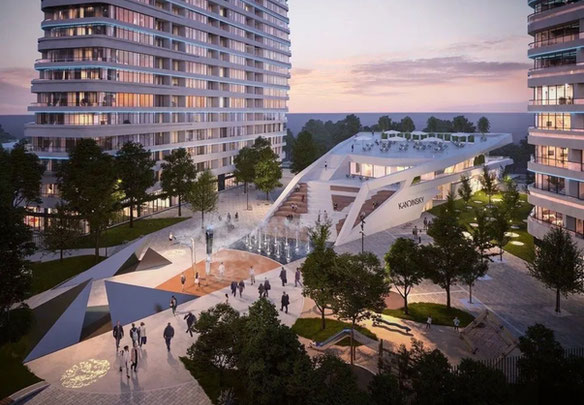 APARTMENTS BY THE SEA IN THE KANDINSKY RESIDENTIAL COMPLEX