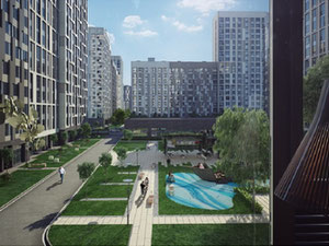 房地产在 Gorod na Reke Tushino-2018 — look at the real estate search engine GEOLN.COM. 照片 3