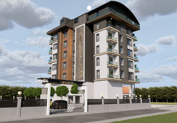 Апартаменти 1 спальня 48 м² в Аланьї, Туреччина