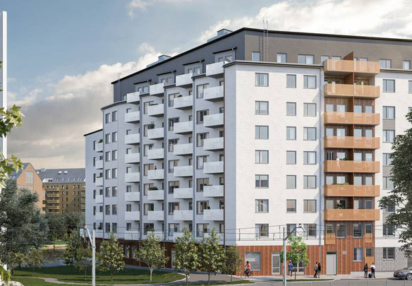 Strandkanten Strandpilarna