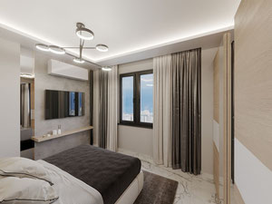 公寓 1 卧室 52 平方米，位于土耳其阿拉尼亚 — 来自开发商和业主的房地产搜索引擎 GEOLN.COM. 照片 48