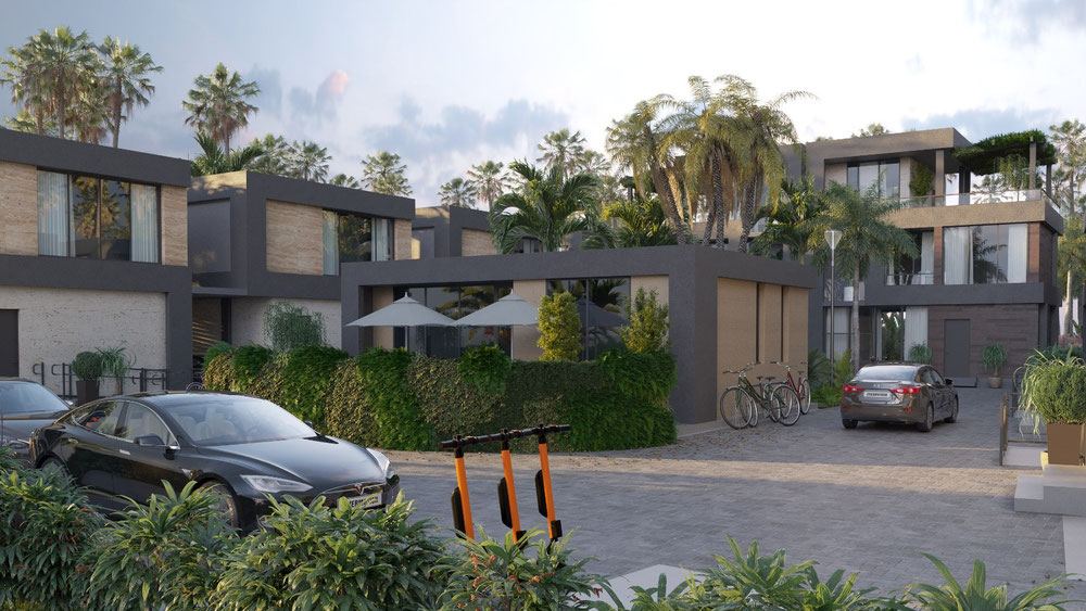 Dwupiętrowa willa w KOBULETI VILLAGE — Wyszukiwarka nieruchomości od deweloperów i właścicieli GEOLN.COM. Zdjęcie 1