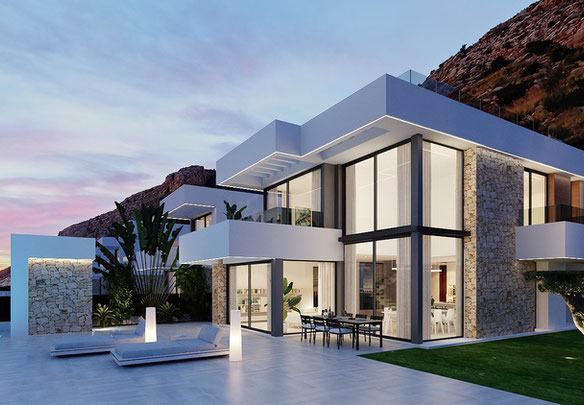 Villa 3 bedrooms 154 m² in Finestrat, Spain