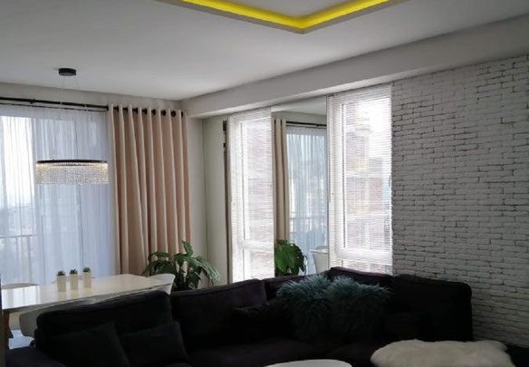 Saburtalo的3个房间的公寓。购买第比利斯的公寓