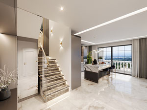 Real estate in %45 PEŞİNAT OTEL KONSEPTİNDE LANSMAN FİYATIYLA 1+1 PROJE!! — look at the real estate search engine GEOLN.COM. Photo 21