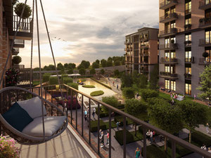 房地产在 Finans Sehir — look at the real estate search engine GEOLN.COM. 照片 4