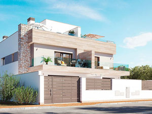 Townhouse 3 bedrooms 151 m² in San Pedro del Pinatar, Spain — Find off-plan property or real estate resale directly from developers and owners GEOLN.COM. Photo 18