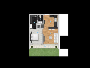 公寓 1 卧室 49 平方米，位于土耳其阿拉尼亚 — 来自开发商和业主的房地产搜索引擎 GEOLN.COM. 照片 20